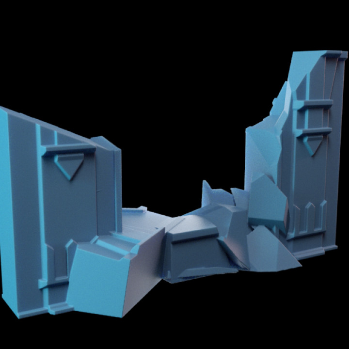 Echoes of Moria: 3D Printable Gateways in Different Stages of Decay image