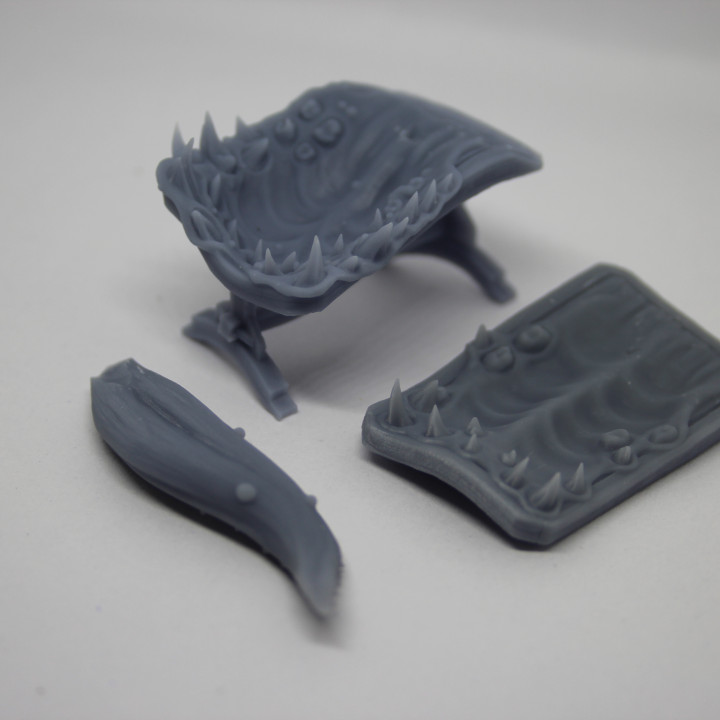 3D Printable Big Mimic Pack - Tabletop RPG Monsters, Fireplace, Throne ...