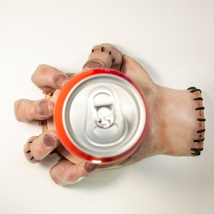 Mug Hand: Halloween Self-Adjusting Coaster image