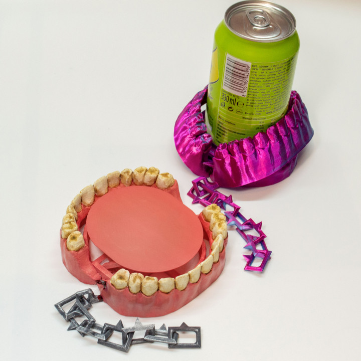 Mug Mouth: Halloween Self-Adjusting Coaster image