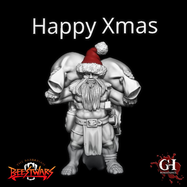 Dwarf Santa (Tuska Christmas) FREE (Supported) image