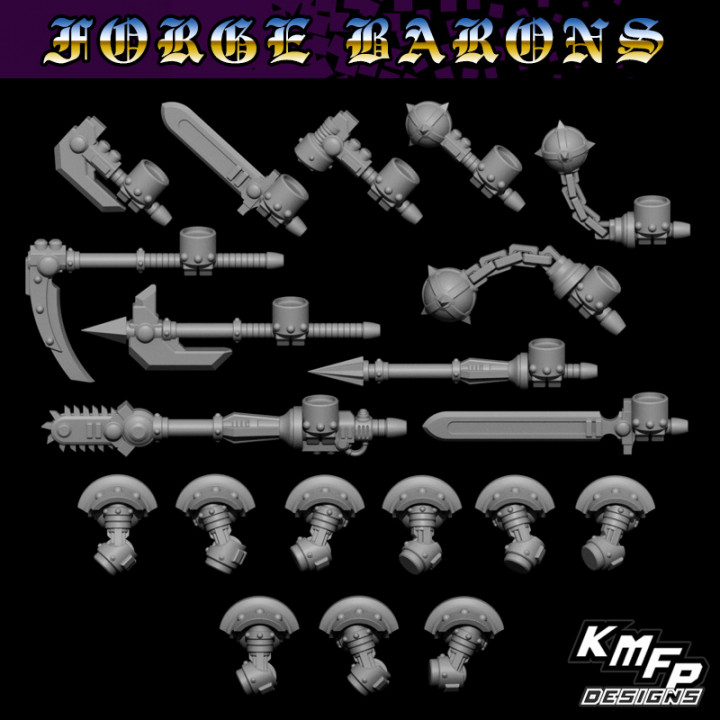 Forge Barons - Scout Knight Weapon Upgrades 2 image