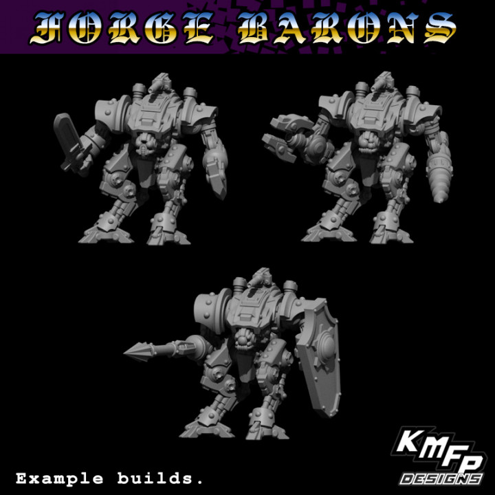 Forge Barons - Scout Knight Weapon Upgrades 2 image
