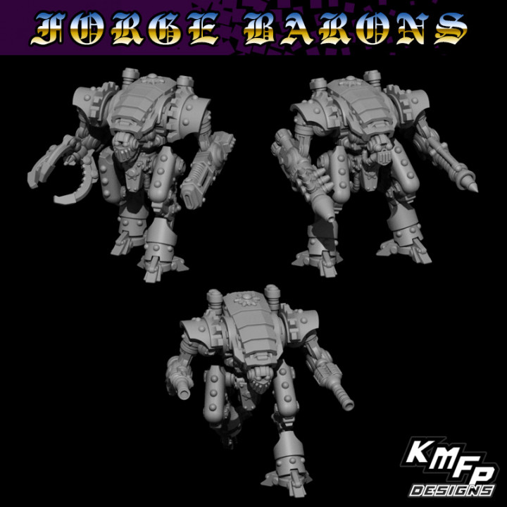 Forge Barons - Martian Pattern Scout Knight