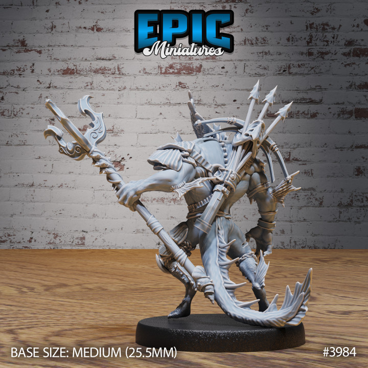 Merfolk Champion Set / Merman Warrior / Water Fighter / Underwater Lord / Sea Guard / Ocean Encounter