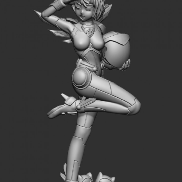 Hololive Irys 32mm and 64mm Pilot Fan Sculpt image