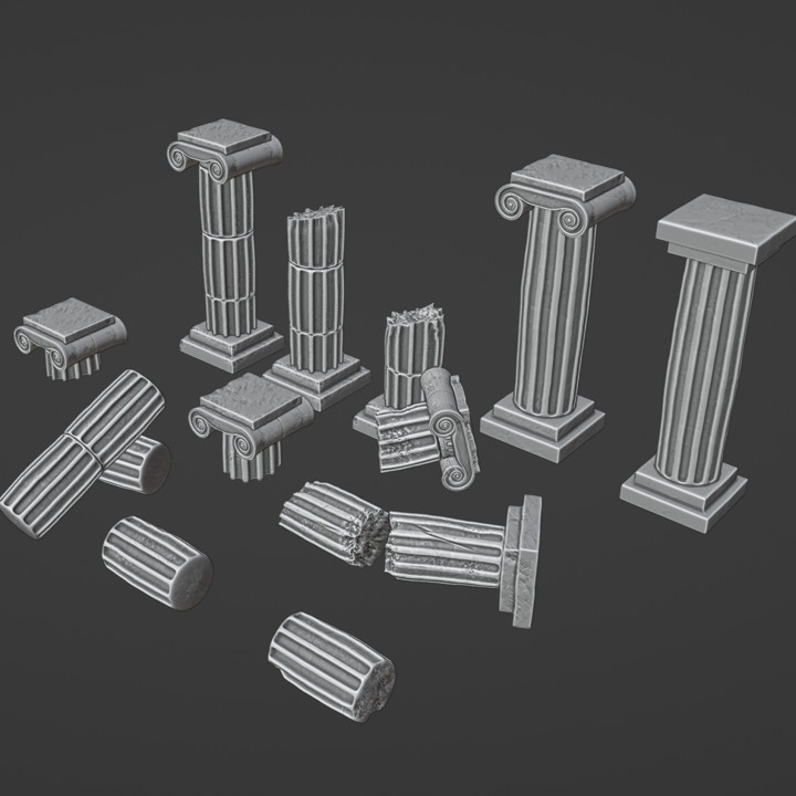 Greek Columns for Basing image