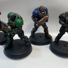 Picture of print of Sergeant Nykol - Light scouts - Free model - Human empire [PRESUPPORTED]