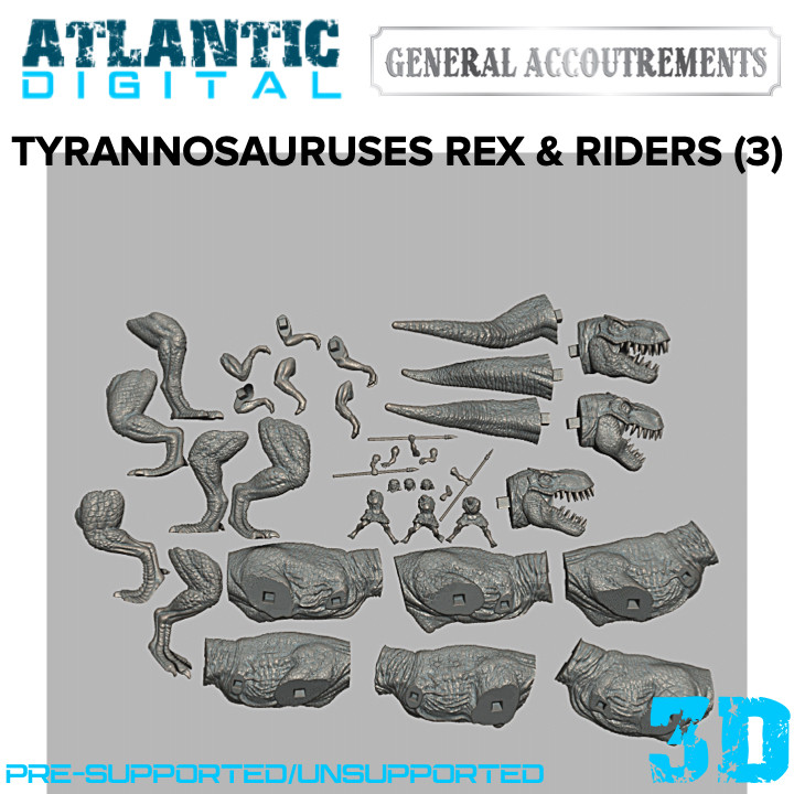 Tyrannosauruses Rex & Riders image