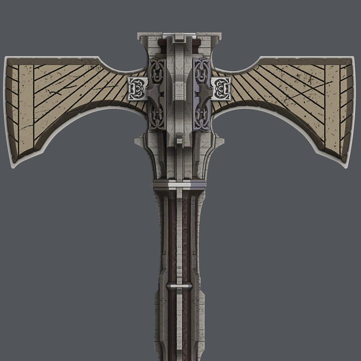 The Double Sided Axe 1:1 image