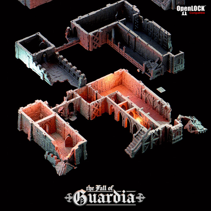 The Fall of Guardia - The Barracks and the Bell Tower image