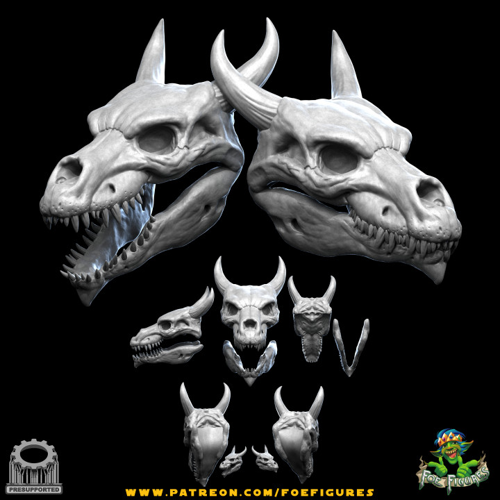 Realistic Kobold Skull image