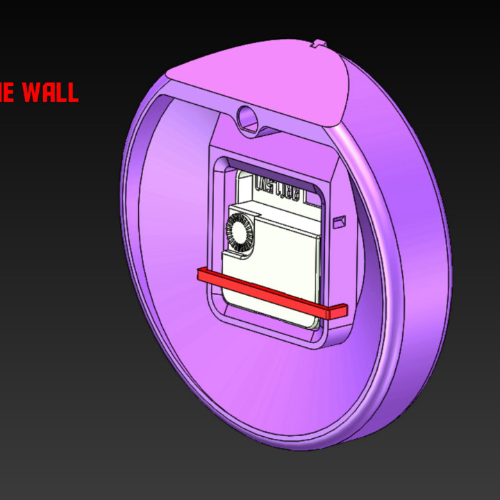 3D Printable Table Clock by MING