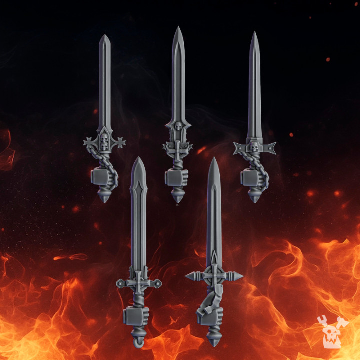 Pactum Aeternum Crusader Swords