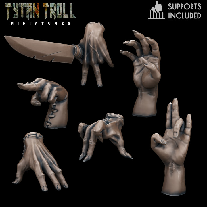 Crawling Hand Pack [Pre-Supported] image