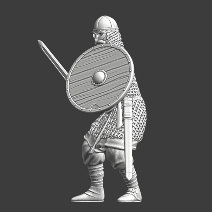 Viking warrior - Dark Age wargaming figure