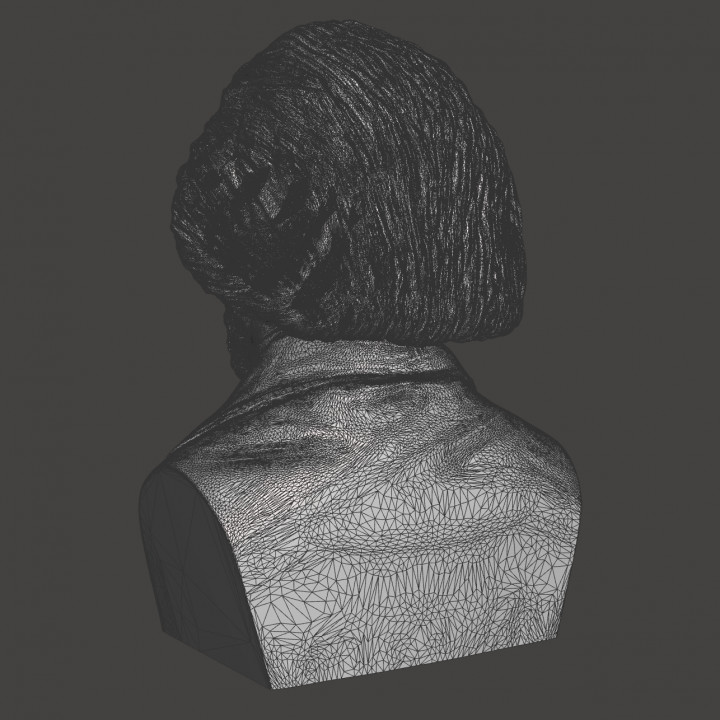 Frederick Douglass - High-Quality STL File for 3D Printing (PERSONAL USE)