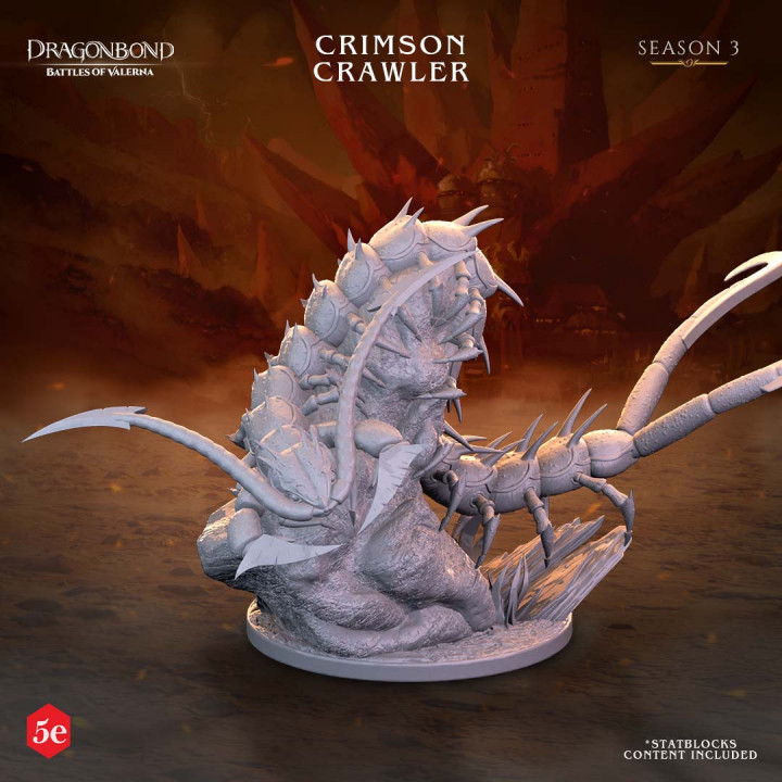 Dragonbond Battles of Valerna: Crimson Hawk Crawler image