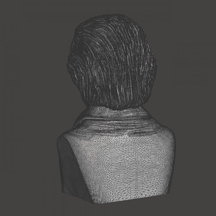 Richard Feynman - High-Quality STL File for 3D Printing (PERSONAL USE) image