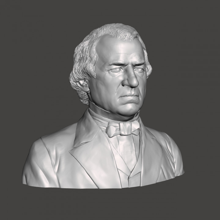 Andrew Johnson - High-Quality STL File for 3D Printing (PERSONAL USE) image