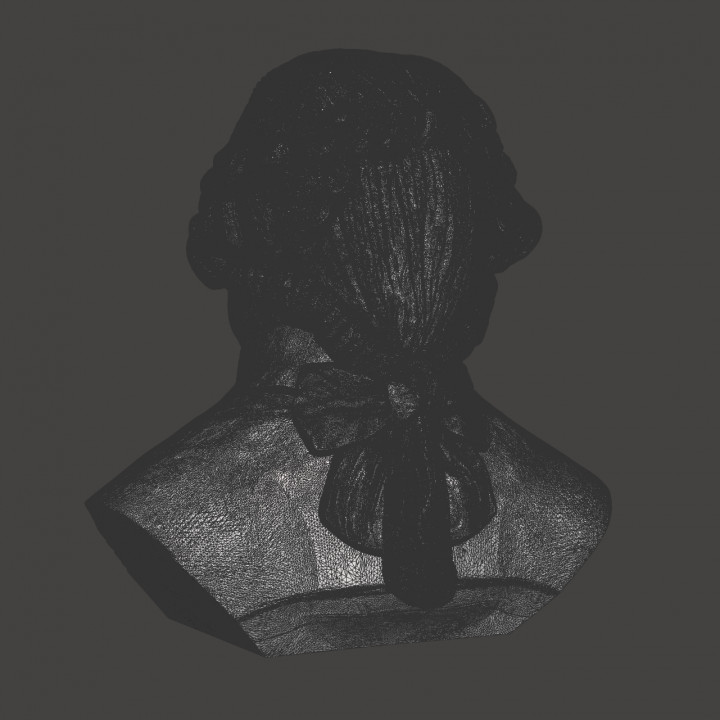 John Adams - High-Quality STL File for 3D Printing (PERSONAL USE)