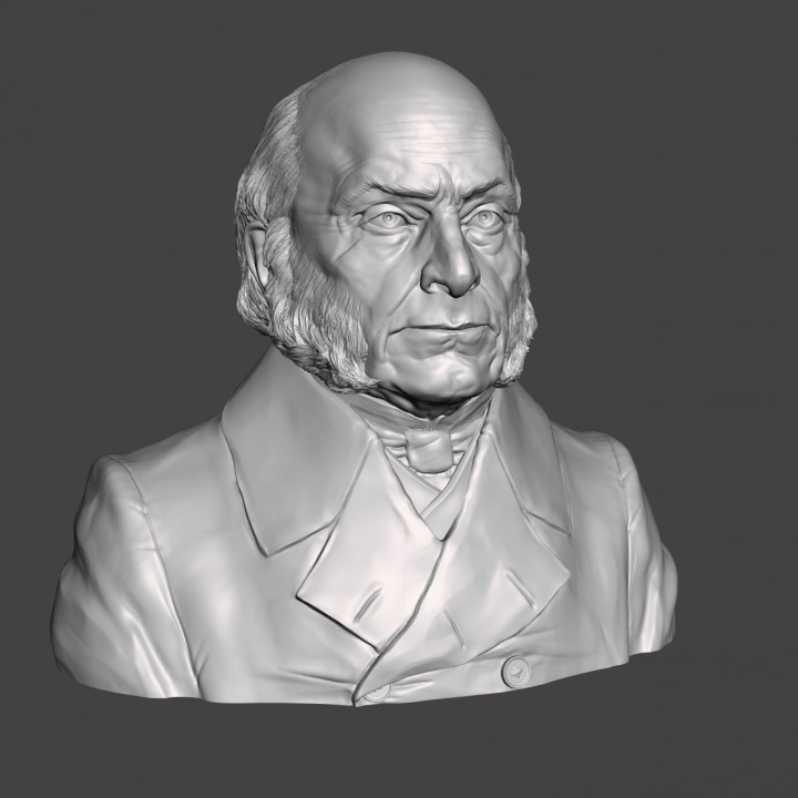 John Quincy Adams - High-Quality STL File for 3D Printing (PERSONAL USE) image