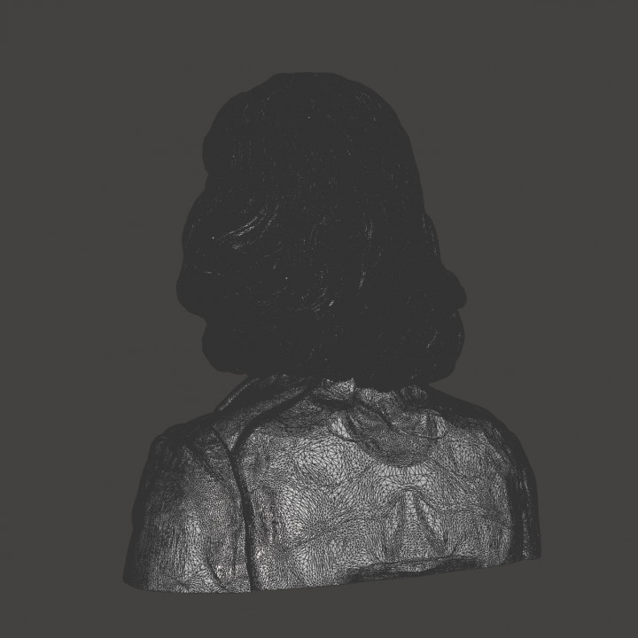 Anne Frank - High-Quality STL File for 3D Printing (PERSONAL USE)
