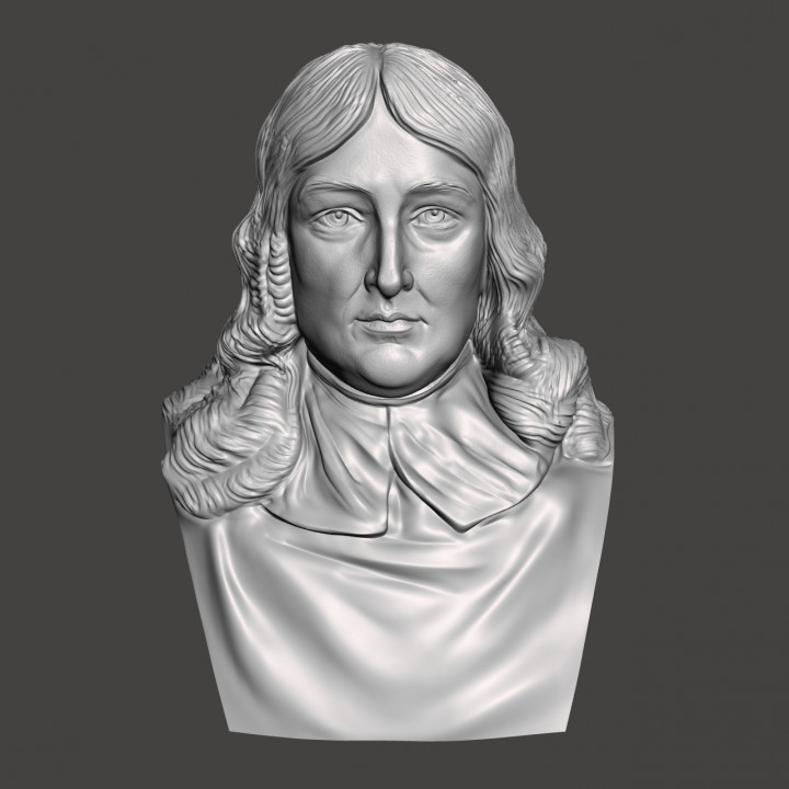 John Milton - High-Quality STL File for 3D Printing (PERSONAL USE) image