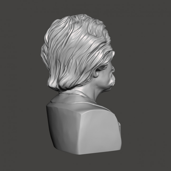 Mark Twain - High-Quality STL File for 3D Printing (PERSONAL USE) image