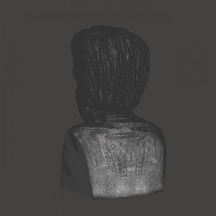 Maya Angelou - High-Quality STL File for 3D Printing (PERSONAL USE)