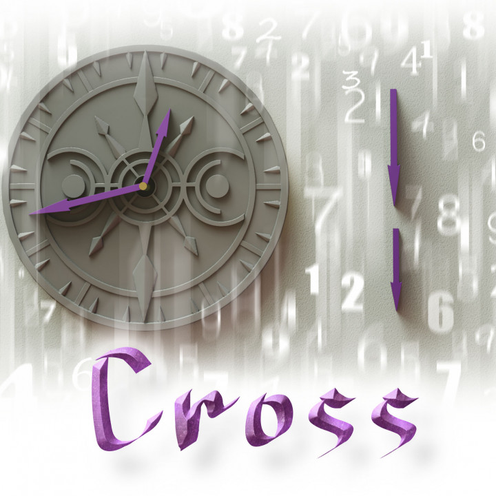 Cross clock image