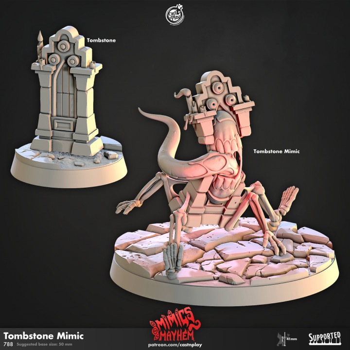 Tombstone Mimic (Pre-Supported) image
