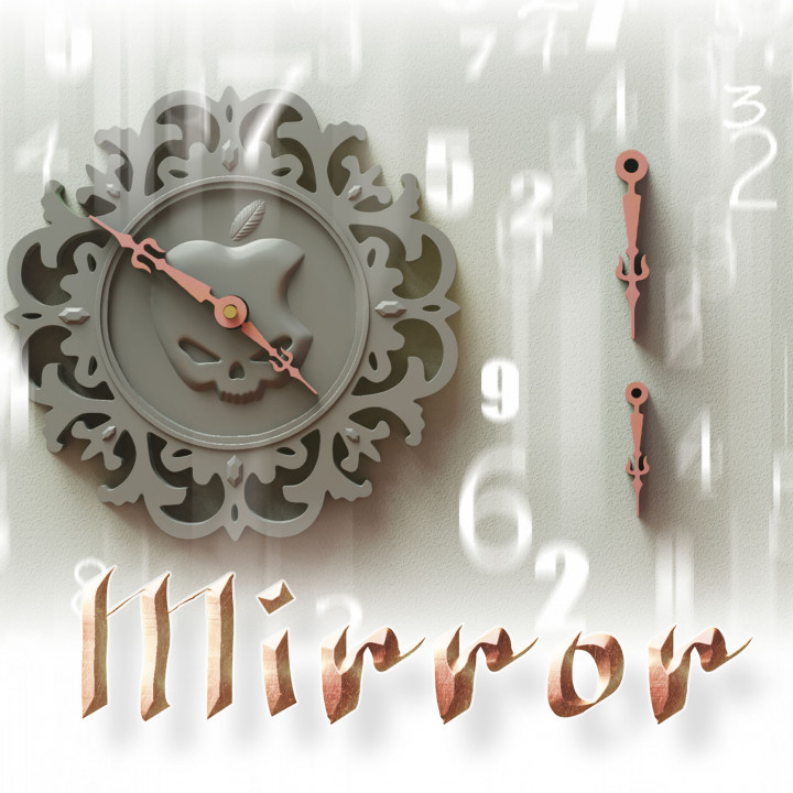 Mirror clock