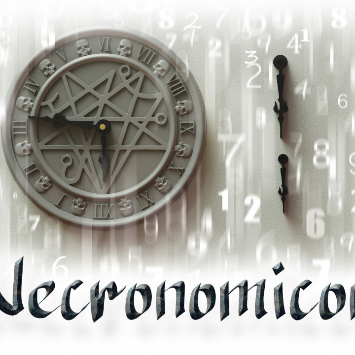 Necronomicon clock image