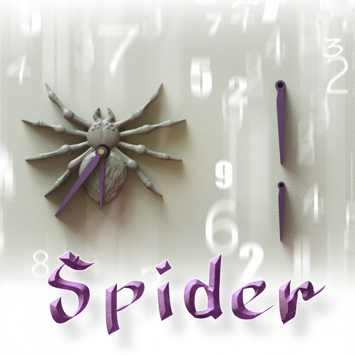 Spider clock