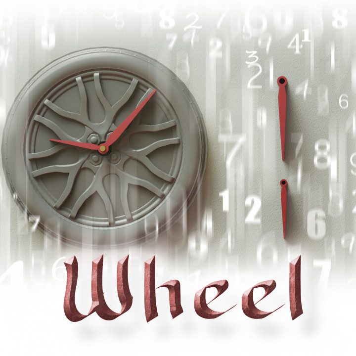 Wheel clock