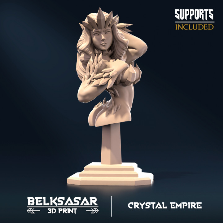 Crystal maiden Bust image