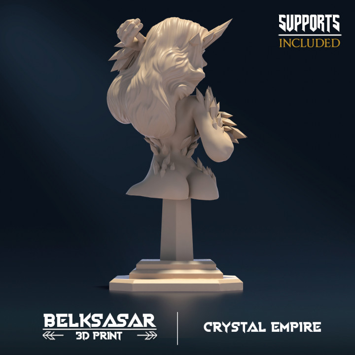 Crystal maiden Bust image