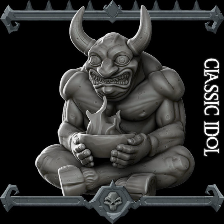 格安即決 Classic Printable 3D Demon RocketPigGames by Idol 洋楽