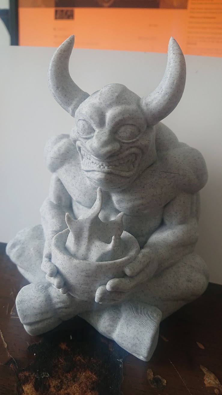 3D Printable Classic Demon Idol by RocketPigGames
