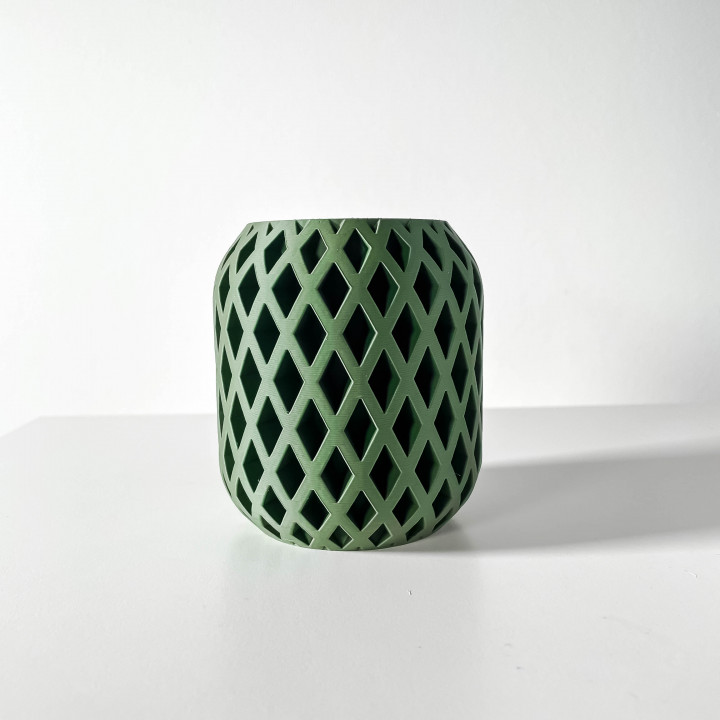The Atila Pen Holder | Desk Organizer and Pencil Cup Holder | Modern Office and Home Decor