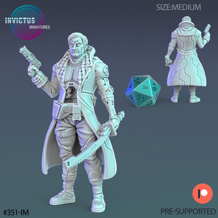 Neo Mafia Set / Cyber Gangster / Cyberpunk Headhunter / Alien Soldier / Mysterious Warrior / Space Assasin / Cosmic Invasion / Trooper Attack / Bandit / Sci-Fi Encounter