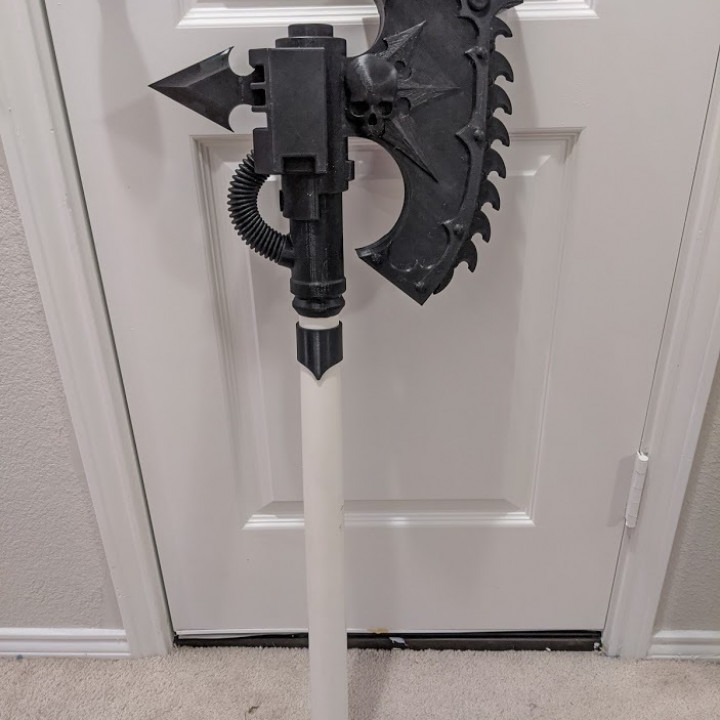 Chaos Chain axe prop for cosplay