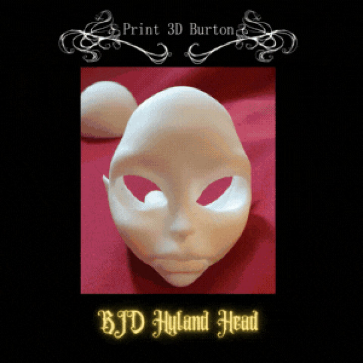 BJD Doll head Hyland collection