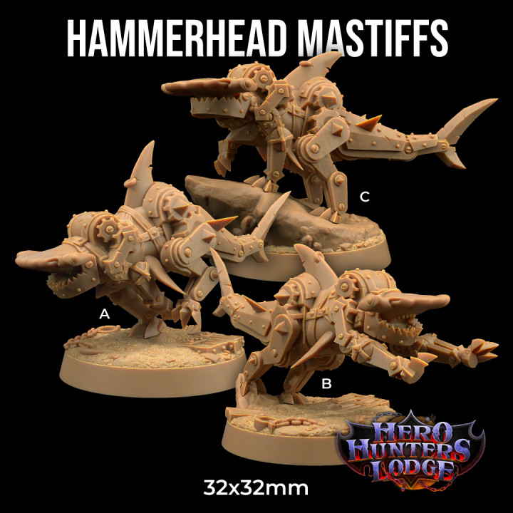 Hammerhead Mastiffs | PRESUPPORTED | Hero Hunters Lodge image