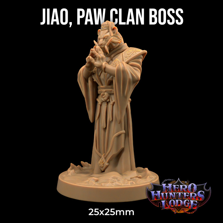 Jiao, Paw Clan Boss  | PRESUPPORTED | Hero Hunters Lodge image