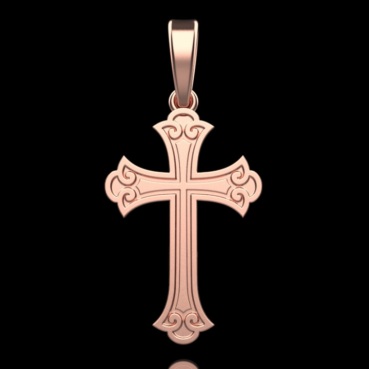 Ornament Cross model 1 image