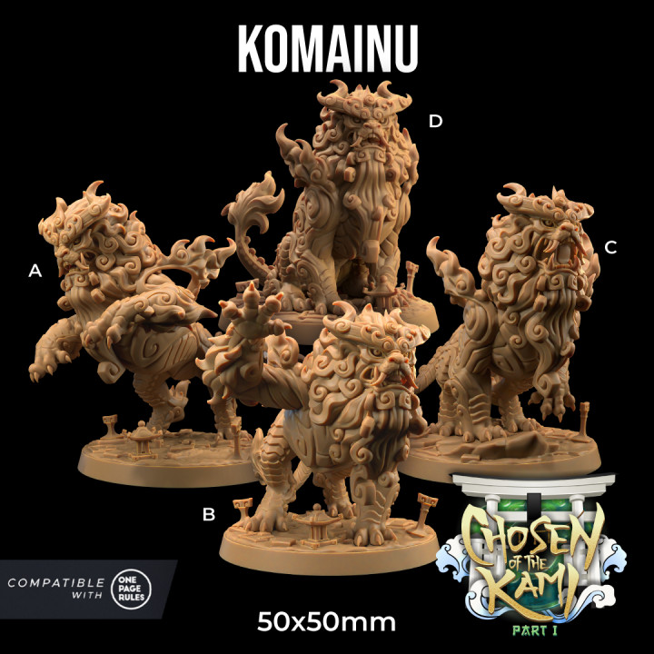 Komainu | PRESUPPORTED | Chosen of The Kami Pt. 1 image