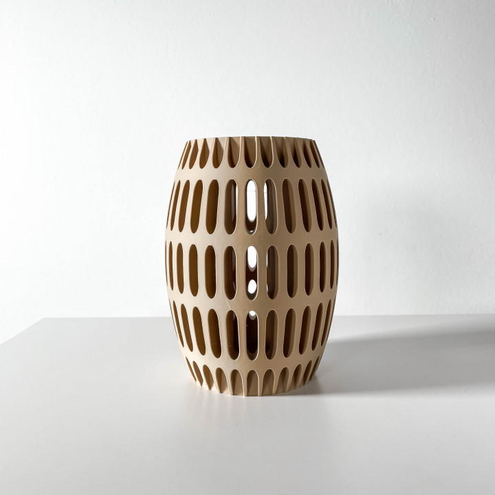 The Havas Vase, Modern and Unique Home Decor for Dried and Preserved Flower Arrangement | STL File