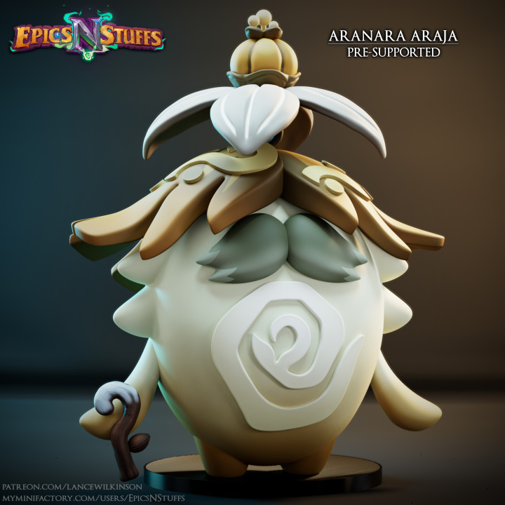 Aranara Araja Miniature - Pre-Supported